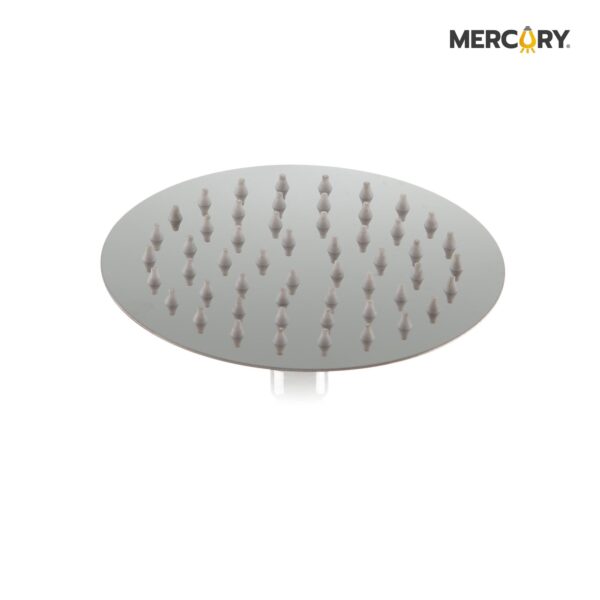 DUCHA AGUA FRIA 6" REDONDA ACERO INOXIDABLE DE LUJO