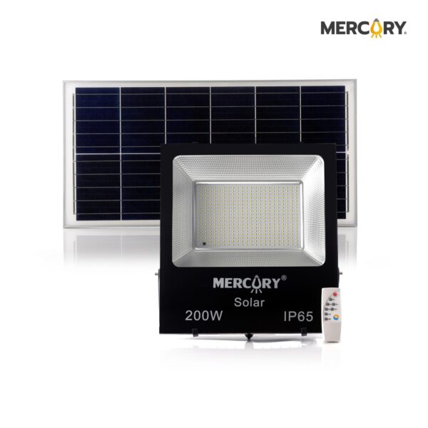 REFLECTOR SOLAR LED 200 W KING KONG 6500 K INCLUYE PANEL SOLAR