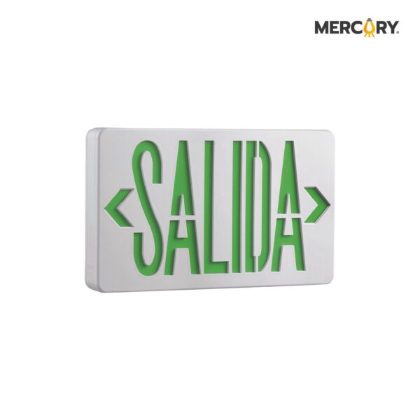LAMPARA LED DE EMERGENCIA AVISO SALIDA LUMINOSO 3W