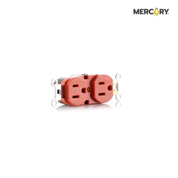 TOMA DOBLE NARANJA HOSPITALARIA REGULADA MERCURY 15A