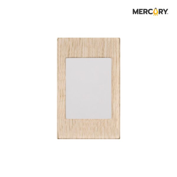 INTERRUPTOR DOBLE CONMUTABLE MERCURY STAINLESS