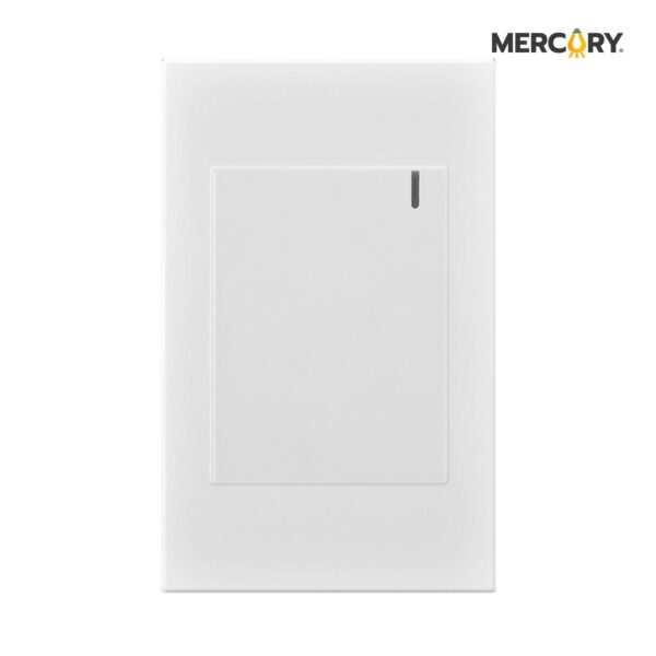 INTERRUPTOR SENCILLO CONMUTABLE MERCURY PREMIUM WHITE