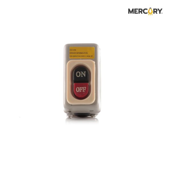 INTERRUPTOR PUSH BUTTON ON - OFF 15A