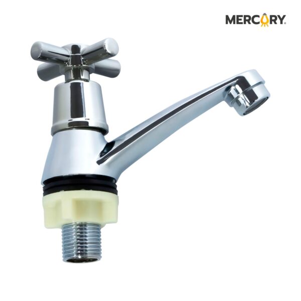 LLAVE LAVAMANOS SENCILLA ZINC/CROMADA MANIJA/CRUZ