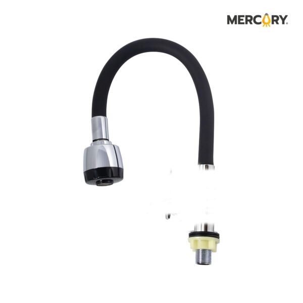 LLAVE LAVAPLATOS MESÓN TEFLÓN/NEGRO SALIDA C