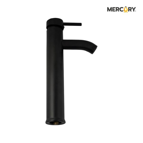 LLAVE LAVAMANOS LUXURY NEGRO MATE CUELLO ALTO