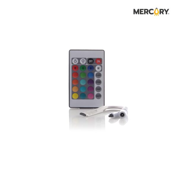 KIT CONTROLADOR + CONTROL REMOTO CINTA RGB 12V