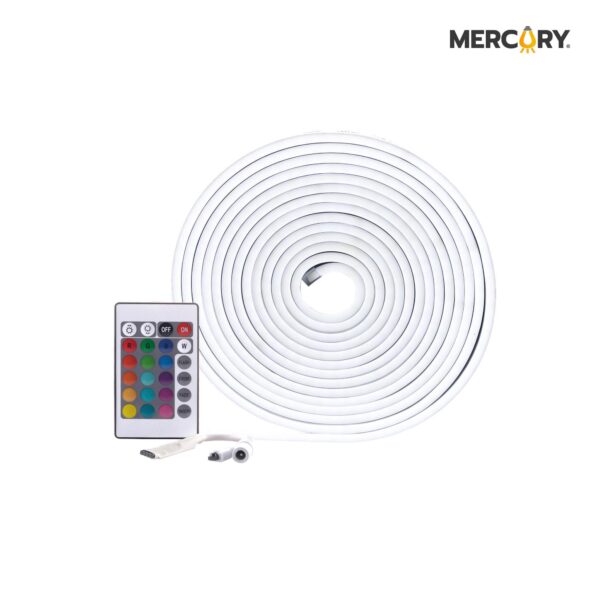 NEONFLEX CINTA LED 12V RGB KIT/CONTROL 5M/ROLLO IP65/RA80 HIGH-LUMEN
