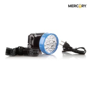 LINTERNA RECARGABLE 15LED 3213 700MA TIPO MINERO RECARGA CON CABLE