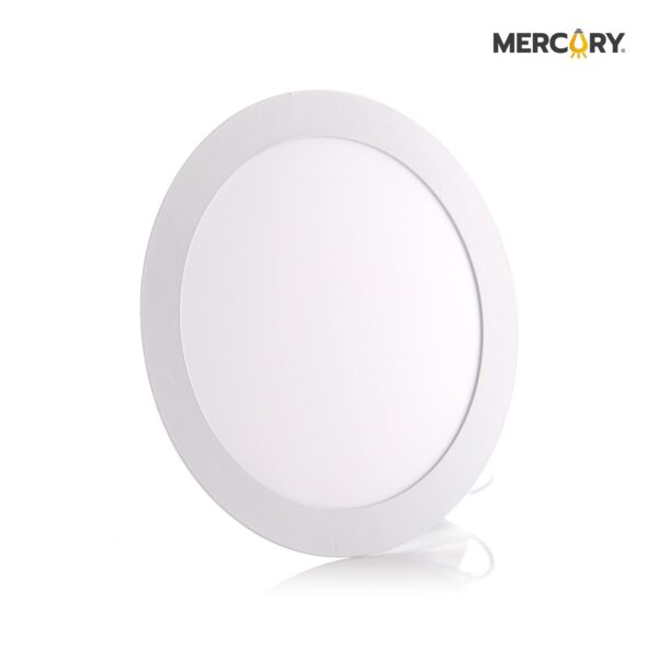 PANEL LED 18W 8" LUZ CALIDA 3000K REDONDO INCRUSTAR