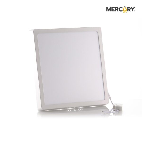 PANEL LED SOBREPONER 24W 10" BLANCO CUADRADO