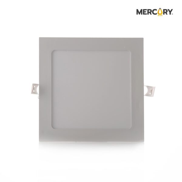 PANEL LED CUADRADO 12W 6" LUZ CALIDA 3000K INCRUSTAR