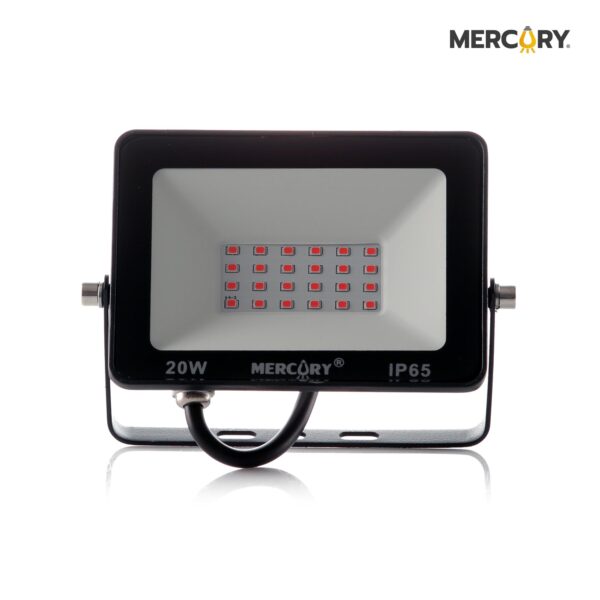 REFLECTOR LED TIPO TABLETA 20W ROJO