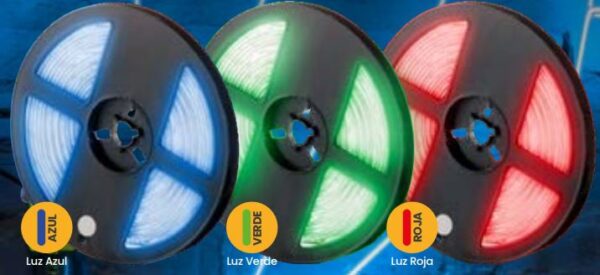 CINTA LED TITANIUM 12V VERDE ROLLO * 5M